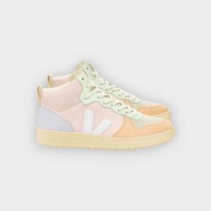 Veja - Zapatillas V-15 leather petale white multico