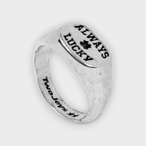 Twojeys - Anillo Always Lucky Signet Ring Silver