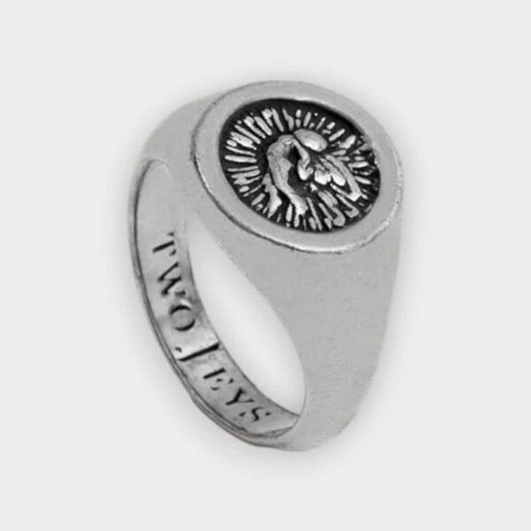Twojeys - Anillo Angel silver