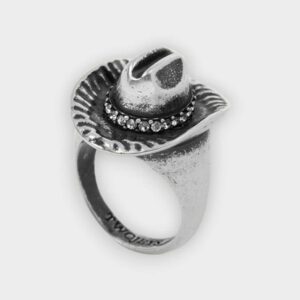 Twojeys - Anillo Hat silver