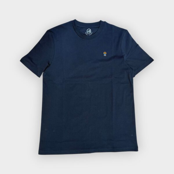 Blueblue Chihuahua - Camiseta algodón orgánico unisex Logo navy