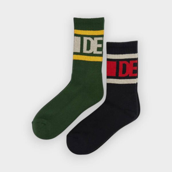 Deus Ex Machina - Calcetines Based 2 pack multi green black