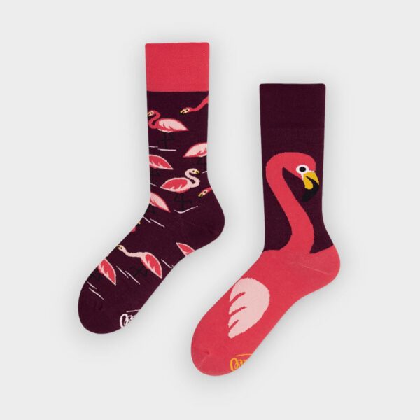 Many Mornings - Calcetines Pink flamingo