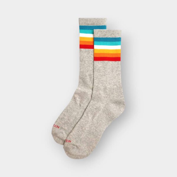 Revolution - Calcetines Jaquard 8913 grey melange