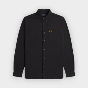 Fred Perry - Camisa Oxford negra