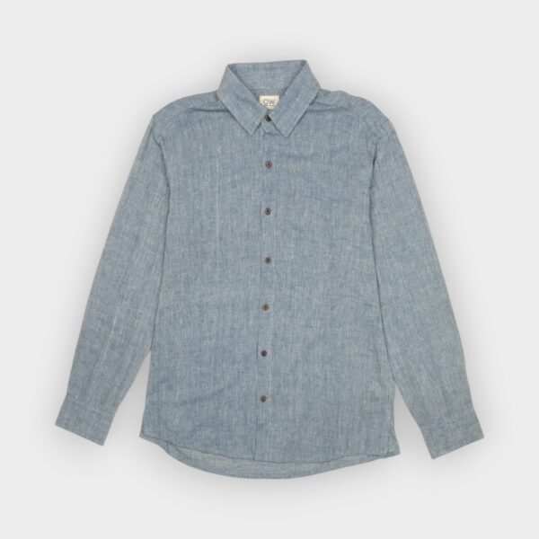 Otherwise - Camisa Regenerative Ls in blue