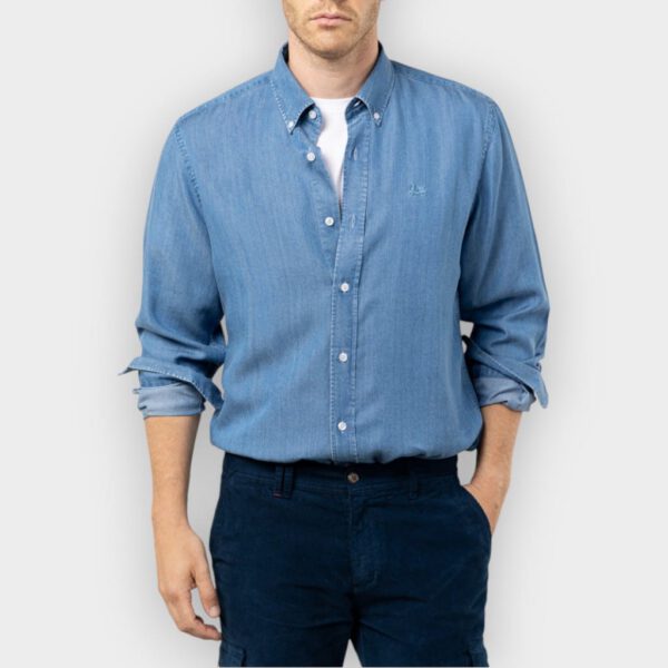 Scotta 1985 - Camisa Tencel denim
