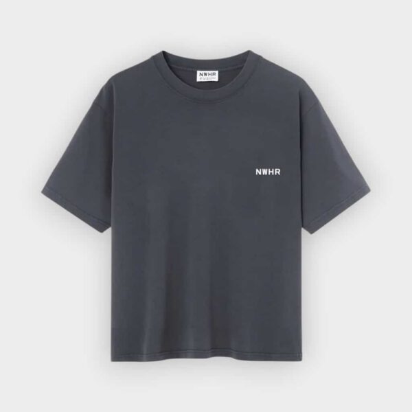 NWHR - Camiseta Basic black washed