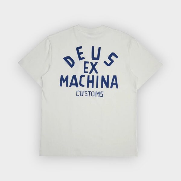 Deus Ex Machina - Camiseta Pisstin vintage white