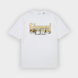 Edmmond - Camiseta Domino plain white