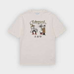 Edmmond - Camiseta Western plain off white