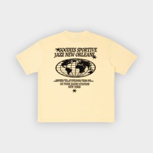 Goodies Sportive - Camiseta Radio station yellow