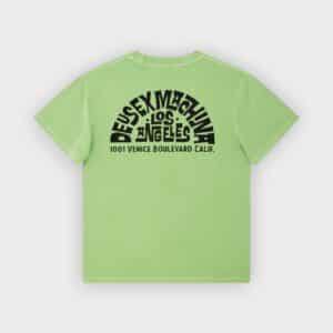 Deus Ex Machina - Camiseta Los Angeles Address Tee Parrot Green