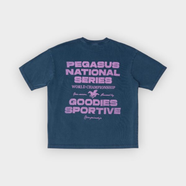 Goodies Sportive – Camiseta Pegasus series blue