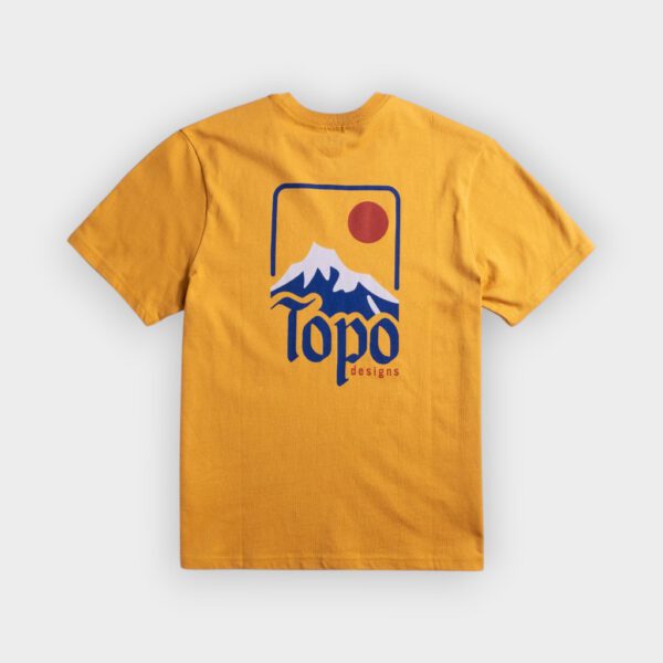 Topo Designs - Camiseta Peak goldenrod