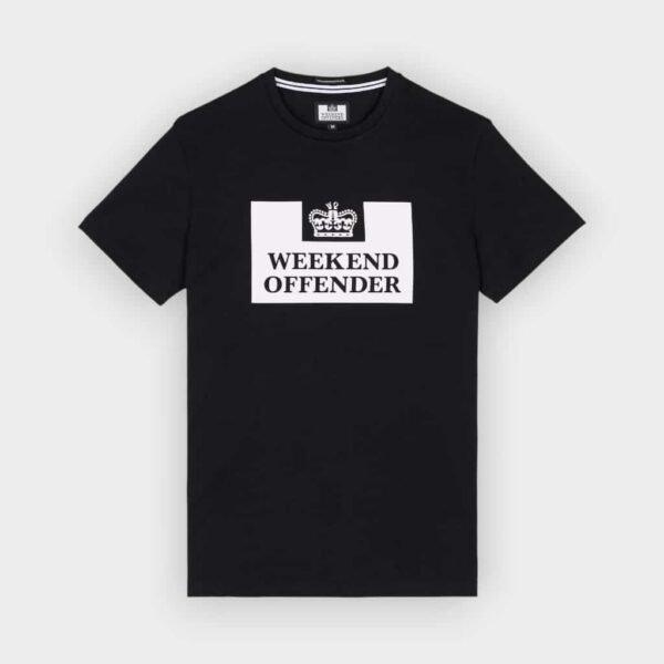 Weekend Offender - Camiseta Prison classic black