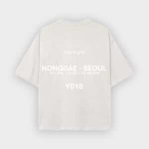 Yuxus - Camiseta acorn Hongdae grey