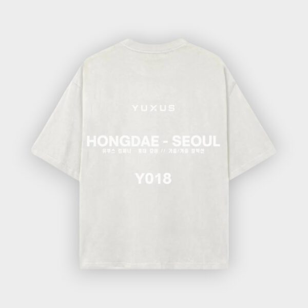 Yuxus - Camiseta acorn Hongdae grey