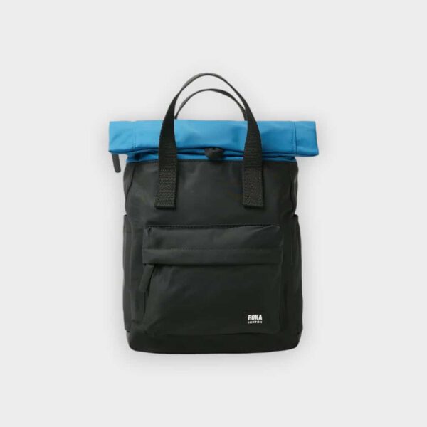 Roka - Mochila Canfield B black seaport recycled nylon small