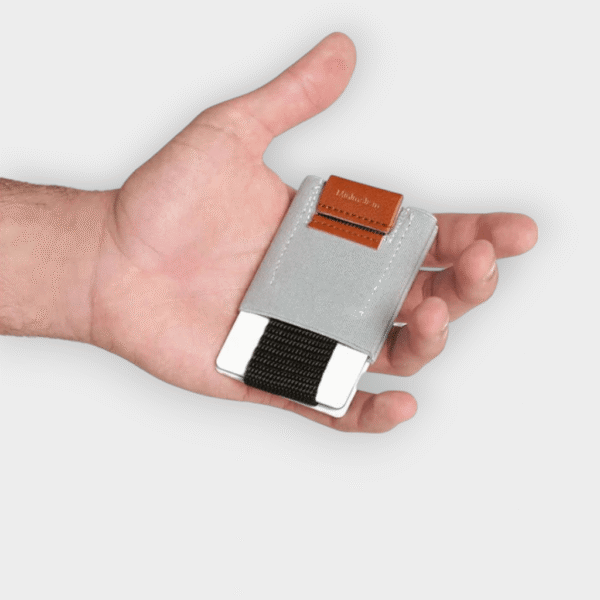 Minimalism - Cartera minimalista gris