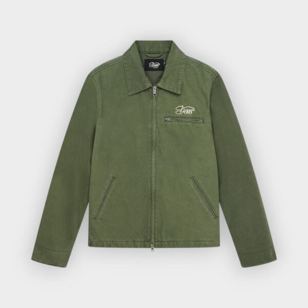 Deus Ex Machina - Chaqueta Workwear overdye cypress green