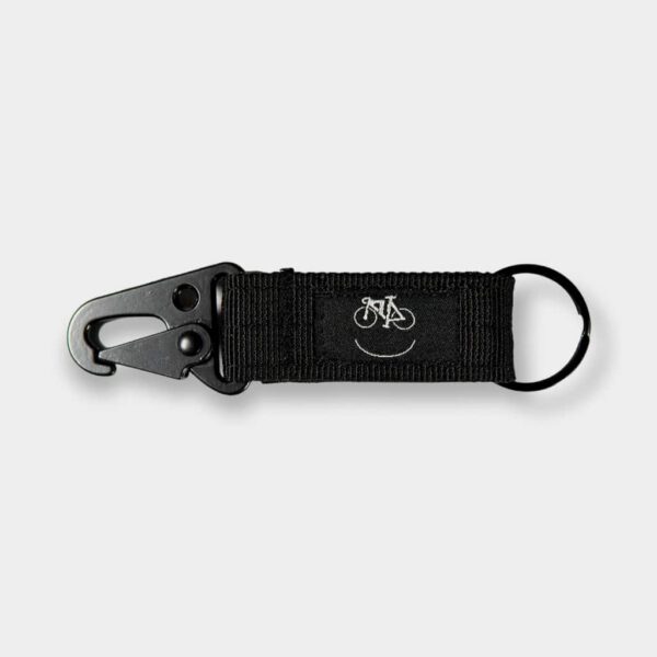 Chela Clo - Llavero con Gancho y velcro para cinturón black