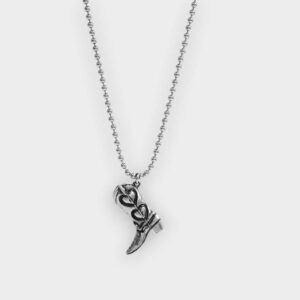 Twojeys - Collar Boot silver