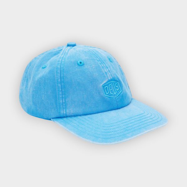Deus Ex Machina - Gorra Shield Garment Dyed Dad Cap Bonnie Blue