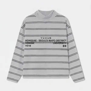 Yuxus - Camiseta manga larga Hongdae Glossy