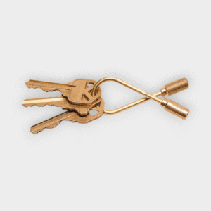Craighill - Llavero Closed Helix keyring brass