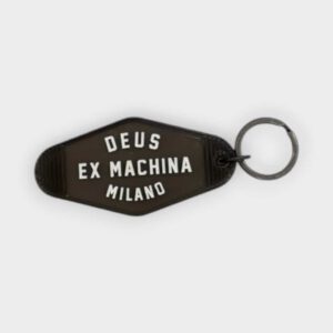 Deus Ex Machina - Llavero Milano tag black