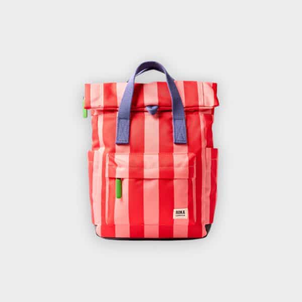 Roka - Mochila Canfield B roll top circus print canvas small