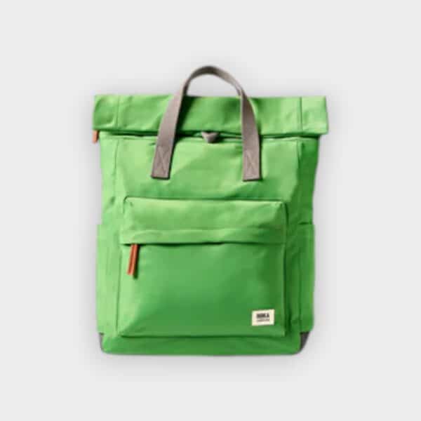 Roka London - Mochila Canfield B roll top online lime nylon medium