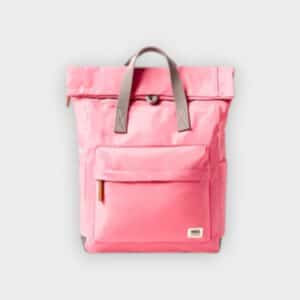 Roka London - Mochila Canfield B roll top pink lemonade nylon medium