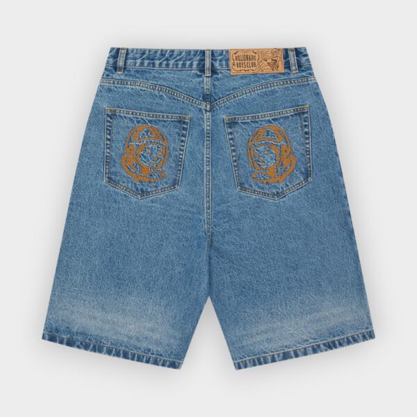 Billionaire Boys Club - Pantalón corto Astro denim mid wash blue