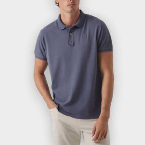 Scotta 1985 - Polo Garment azul grisaceo