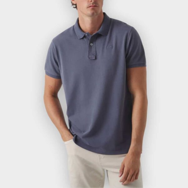 Scotta 1985 - Polo Garment azul grisaceo