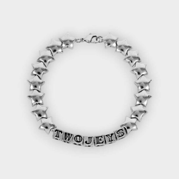 Twojeys - Pulsera Stars silver