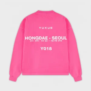Yuxus - Sudadera ruber Hongdae
