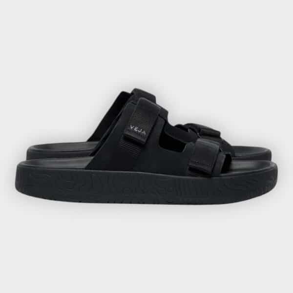 Veja - Sandalias Arpoador suede full black