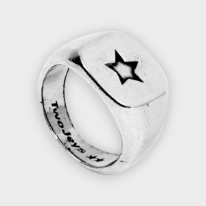 Twojeys - Anillo Star Signet Ring Silver