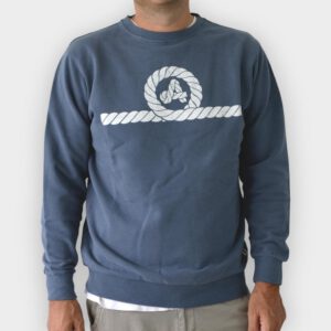 Amarras - Sudadera Varadero azul