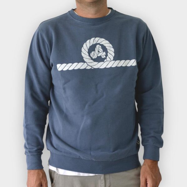 Amarras - Sudadera Varadero azul