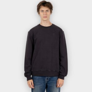 Deus Ex Machina - Sudadera Shield garment dyed black