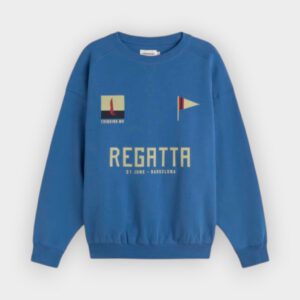 Thinking Mu - Sudadera Regata ligth cobalt jadewon