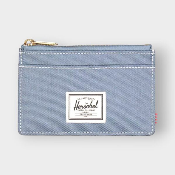 Herschel - Tarjetero Oscar blue mirage white stitch