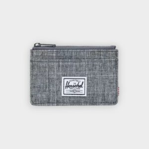Herschel - Tarjetero Oscar raven crosshatch