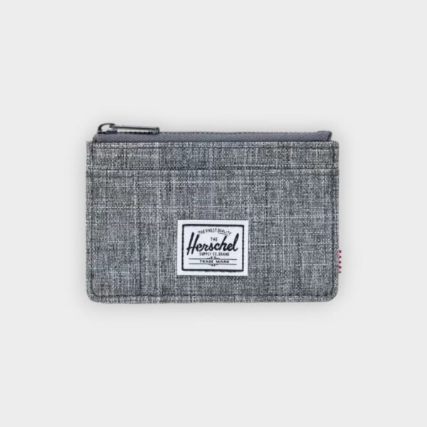 Herschel - Tarjetero Oscar raven crosshatch
