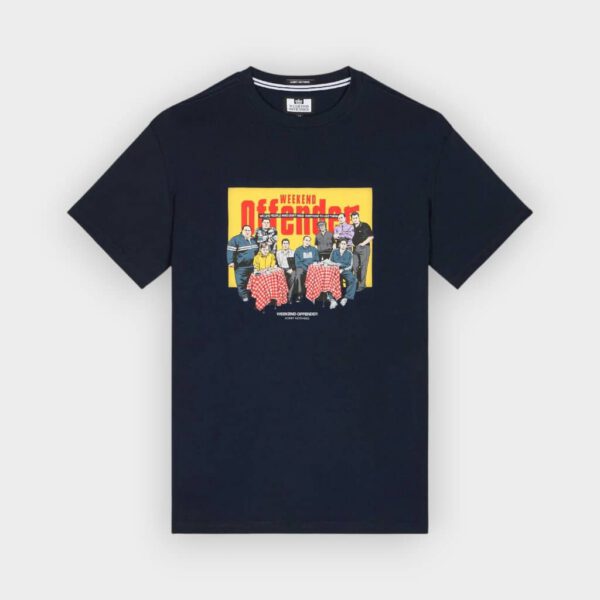 Weekend Offender - Camiseta Satriale's graphic navy