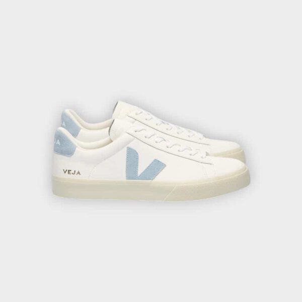 Veja - Zapatillas Campo chromefree leather white steel